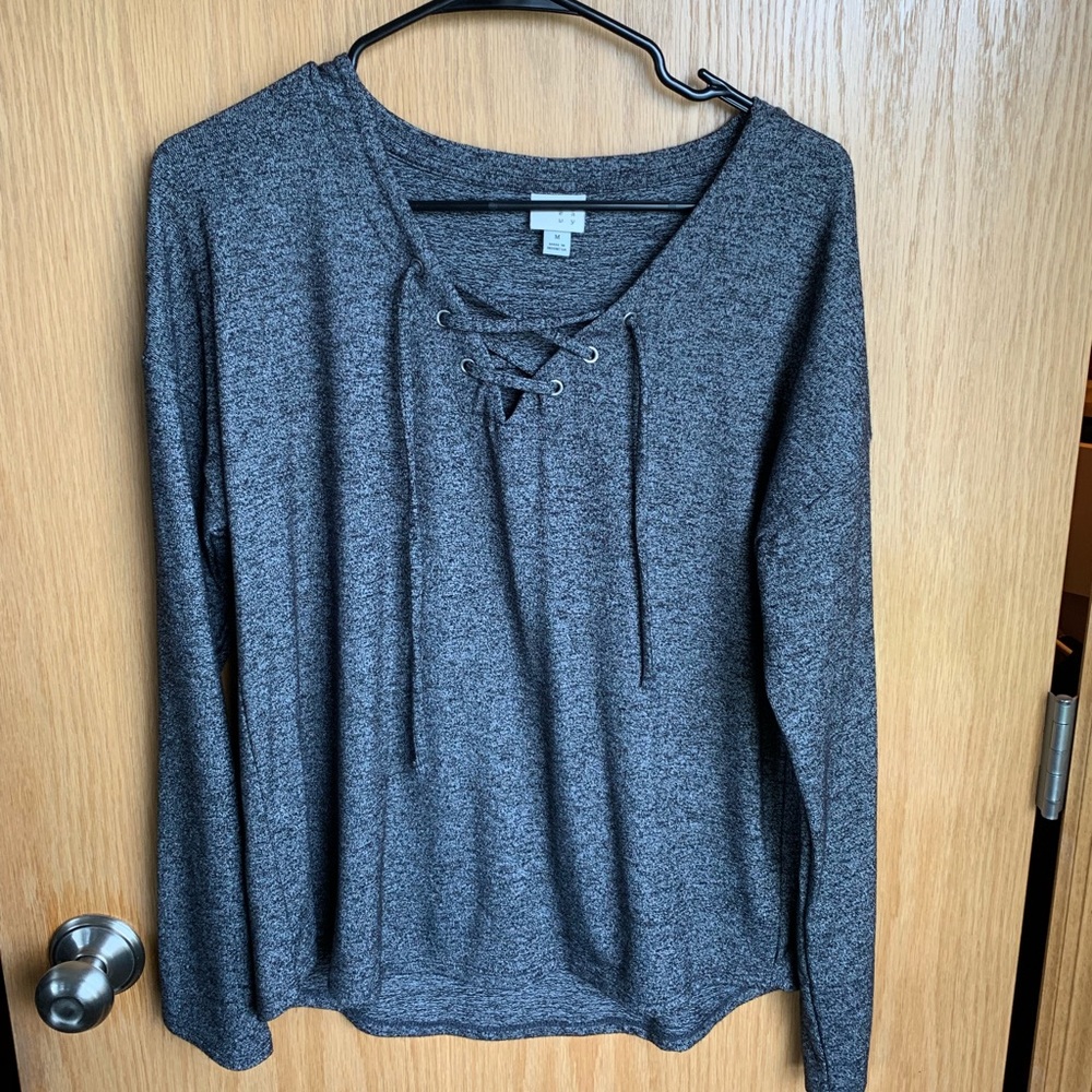 Black/grey long sleeve